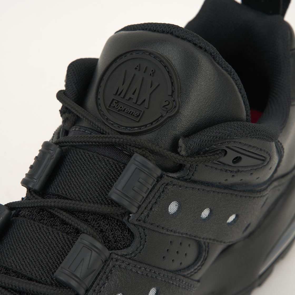 나이키 x 슈프림 SB 에어 맥스 2 CB 94 로우 블랙 메탈릭 실버 블랙(Nike x Supreme SB Air Max 2 CB 94 Low Black Metallic Silver Black) - 7
