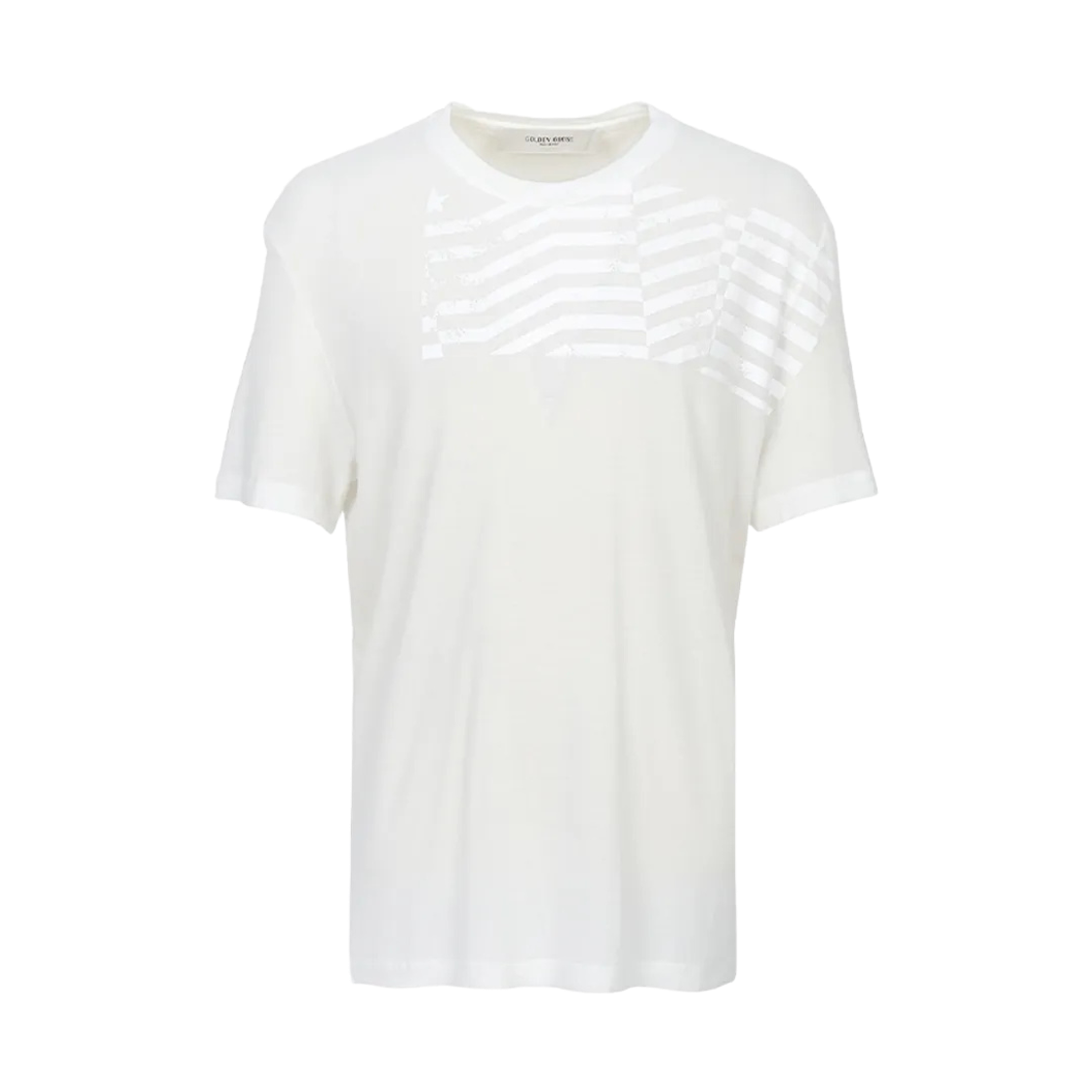골든구스 코튼 티셔츠 화이트(Golden Goose Cotton T-Shirt White)