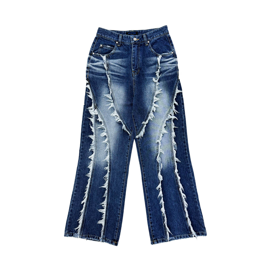 쎄르페 태슬 부츠컷 데님 팬츠 블루(SSERPE Tassel Boots Cut Denim Pants Blue)