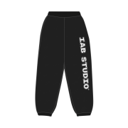 IAB Studio IAB Straight Logo Sweatpants Black