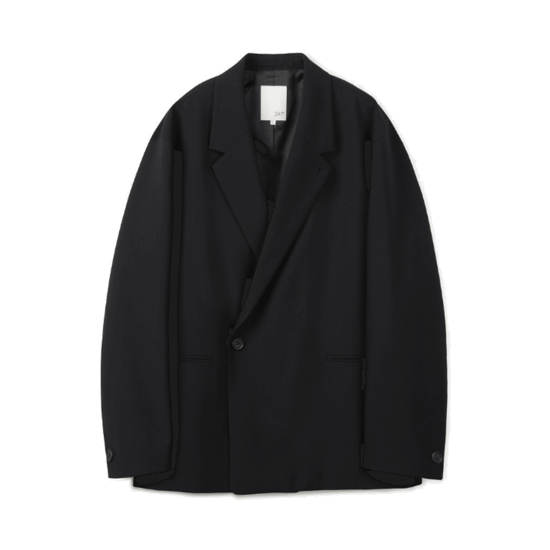 24/7 시리즈 스테디 컴포트 셋업 더블 자켓 블랙(24/7 series Steady Comfort Set-Up Double Jacket Black)
