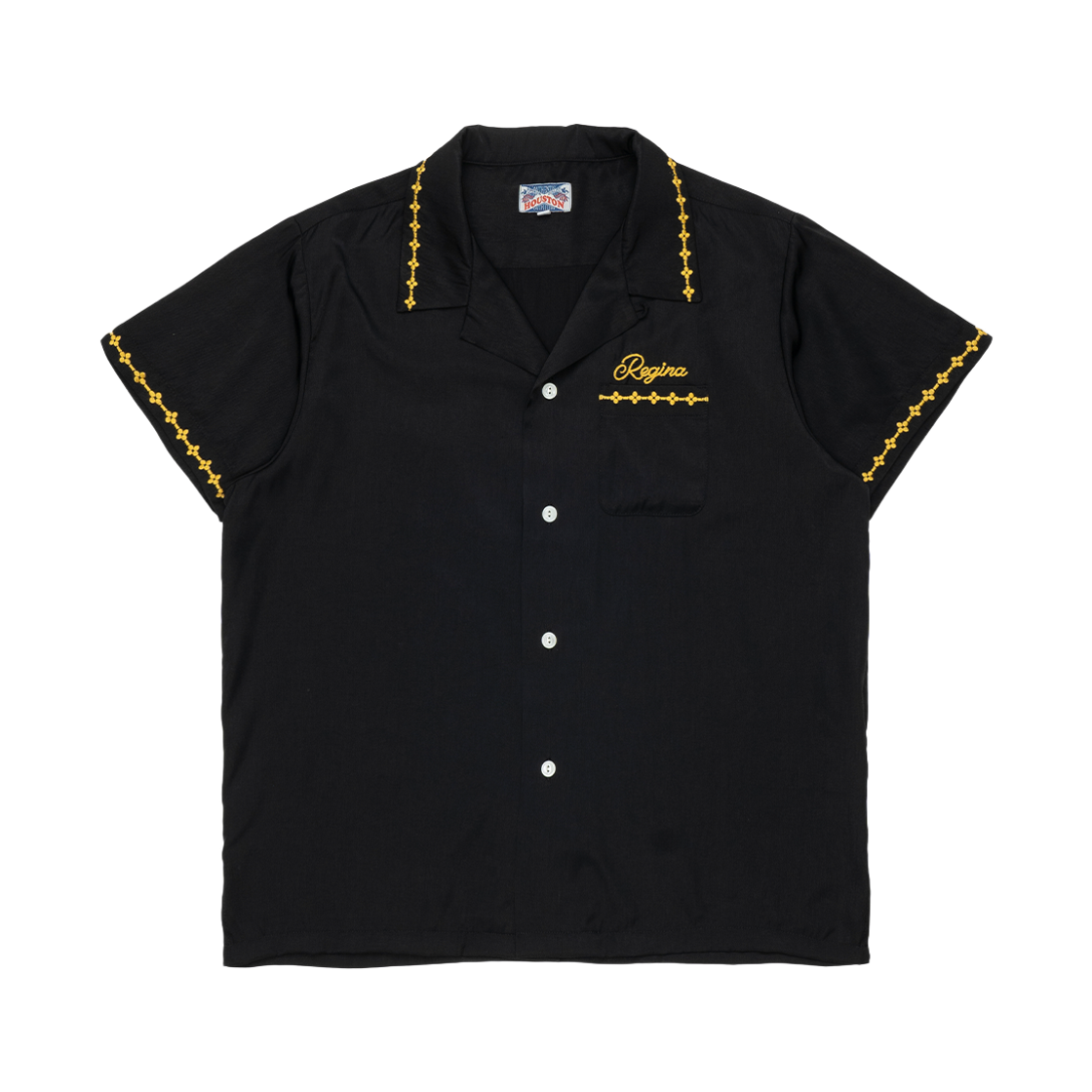 휴스턴 재팬 볼링 셔츠 애플 블랙 4046W(Houston Japan Bowling Shirt Apple Black)