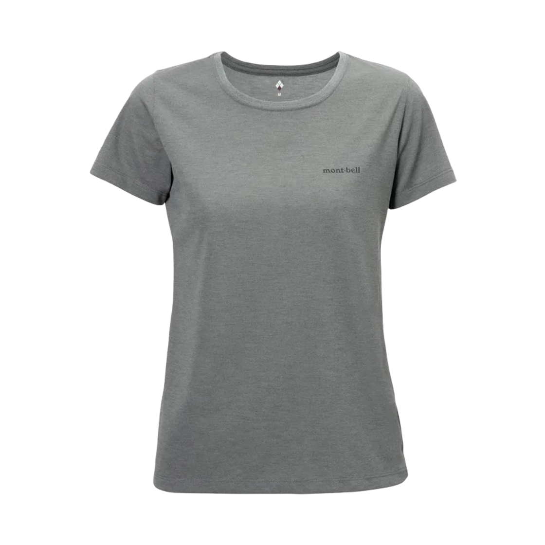 1114695 (W) Montbell Wickron Slim T-Shirt Dark Gray