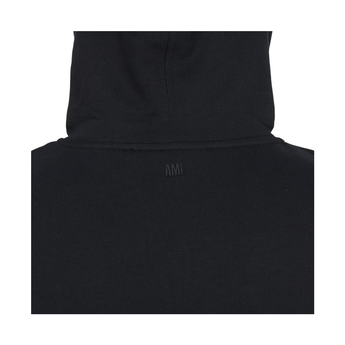[15% 쿠폰] 아미 스몰 하트 로고 코튼 지퍼 후드 블랙 화이트 크림([15% 쿠폰] AMI de Coeur Cotton Zipped Hoodie Black White Cream) - 6
