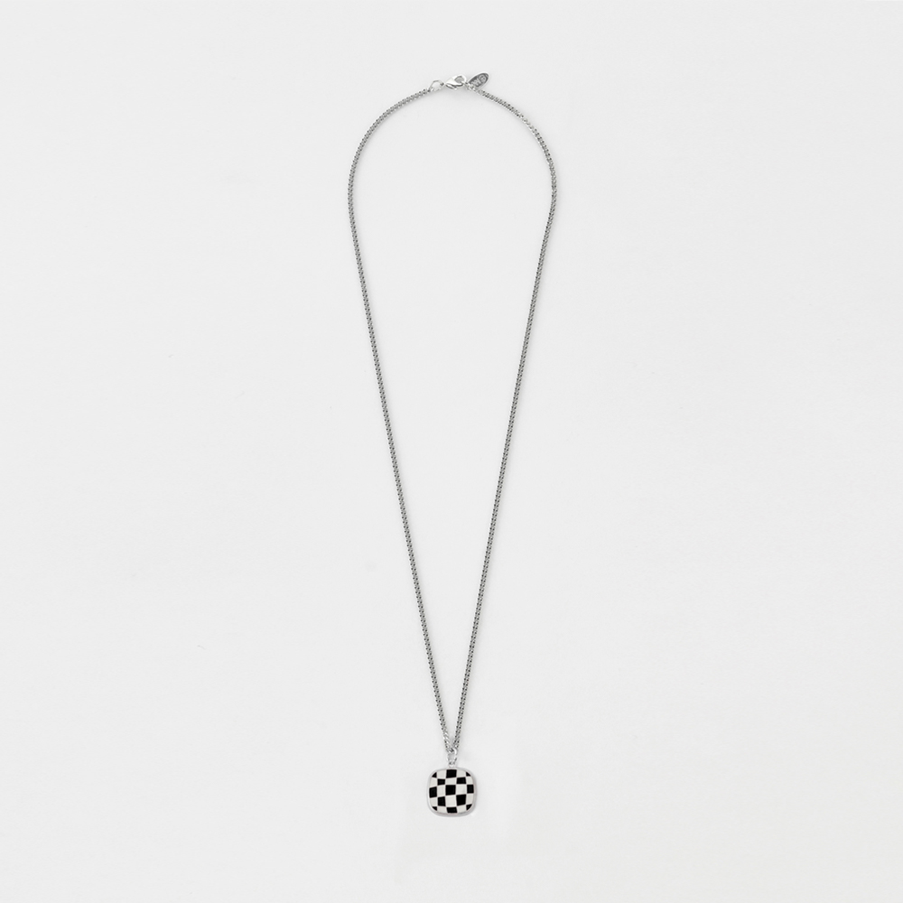 논논 체스 넥클리스 블랙(Nonenon Chex Necklace Black) - 5