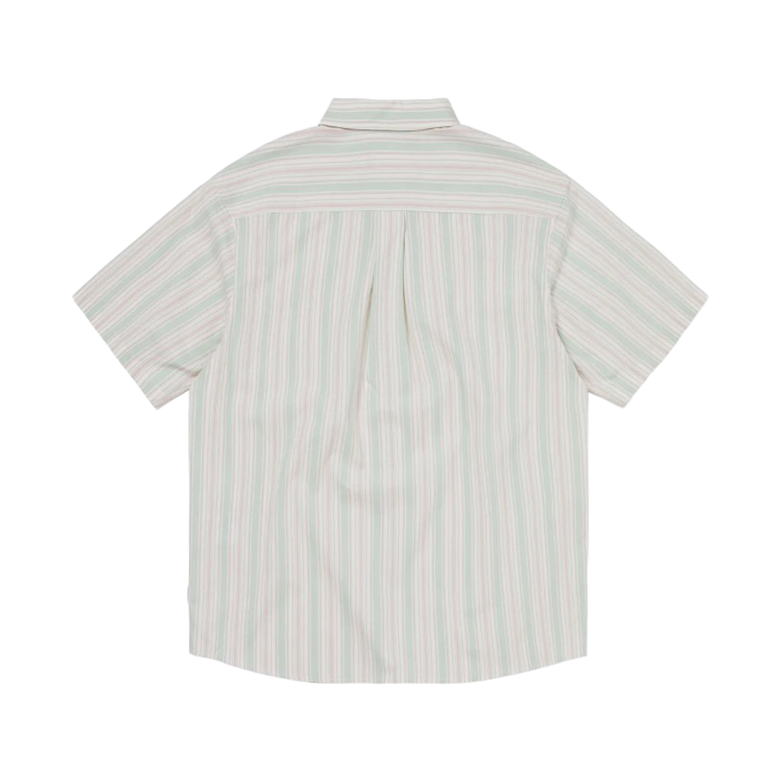 디스이즈네버댓 스트라이프 숏슬리브 셔츠 그린(thisisneverthat Striped Short Sleeve Shirt Green) - 2