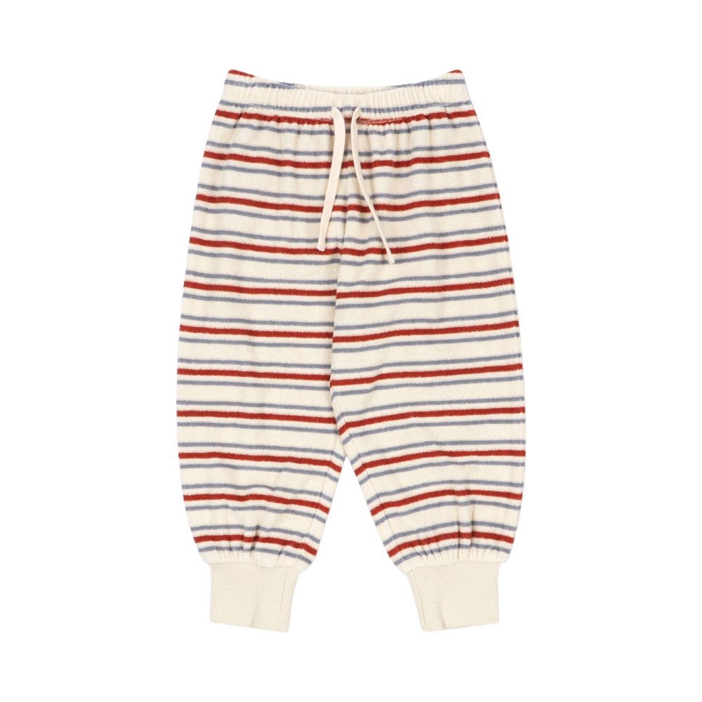 콩제슬래드 이티 립 스웻 팬츠 레몬(Konges Sløjd Itty Rib Sweat Pants Gots Stripe Winds)