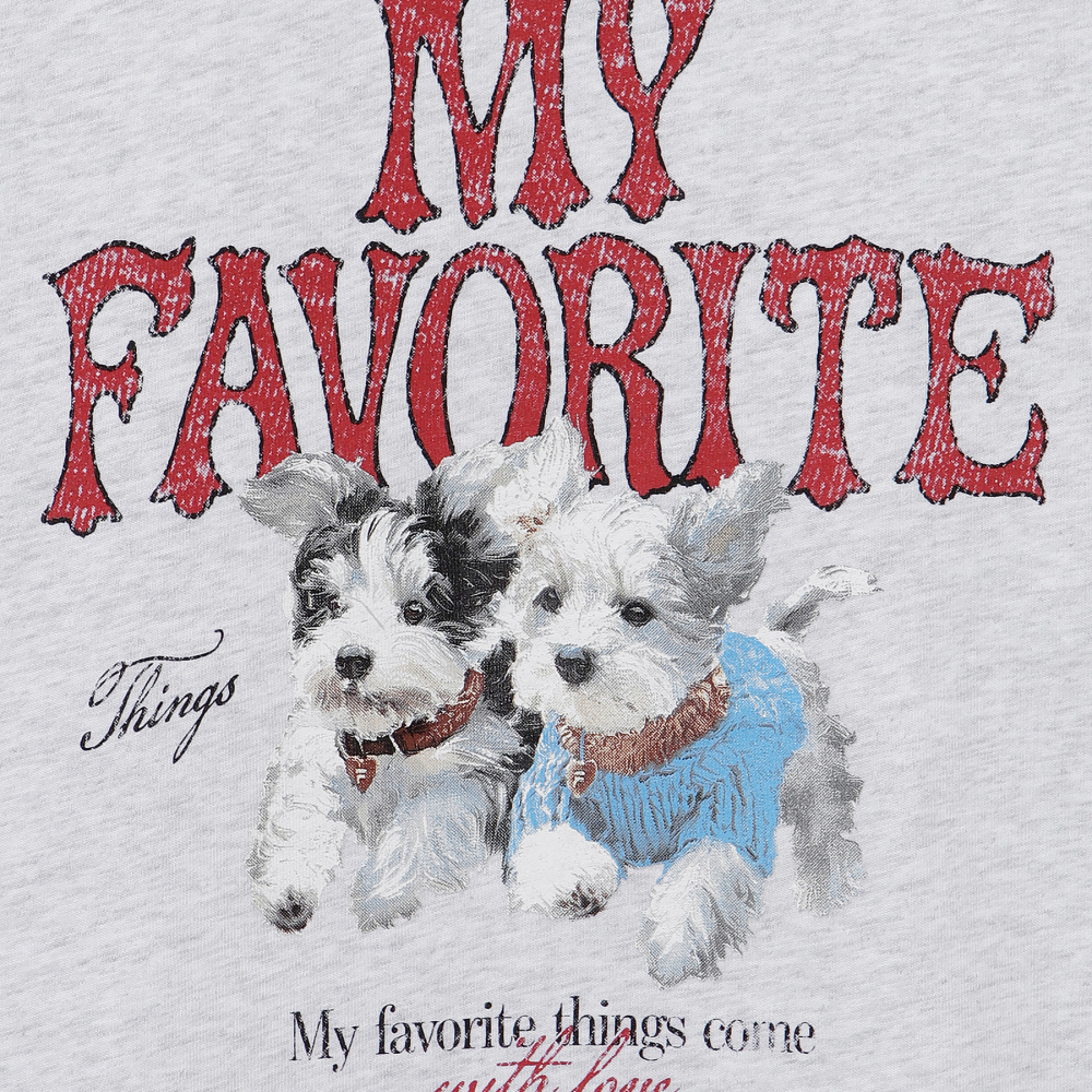 [6% 적립] 휠라 마이티셔츠 화이트멜란지([6% 적립] Fila MY T-Shirt White Melange) - 4