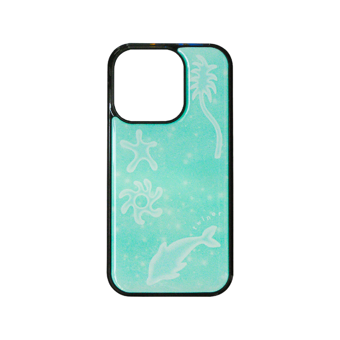 Q0TP00000OBO Twiner Tropical ocean phone case (Epoxy)