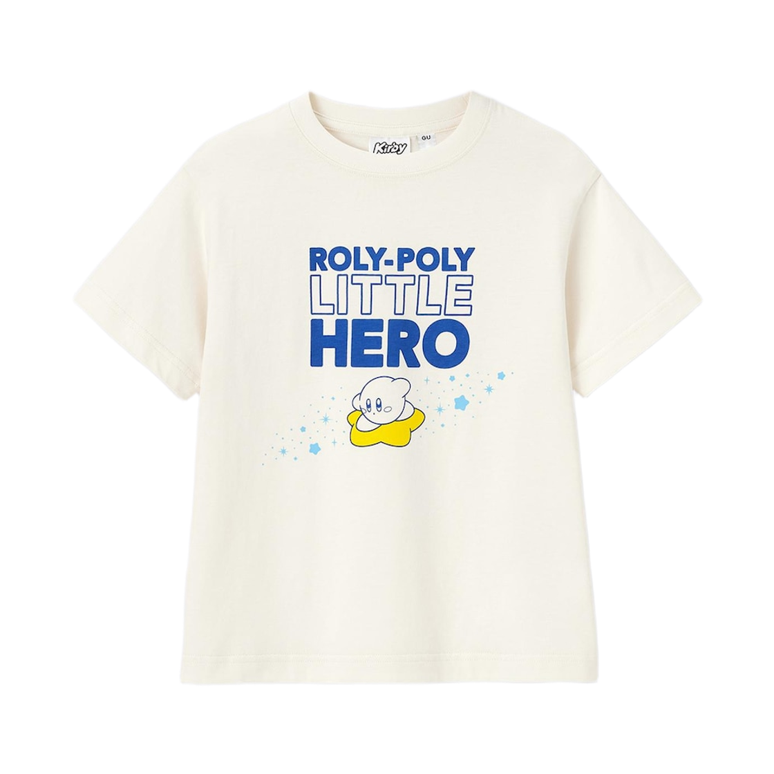 360085-30 (Kids) GU x Kirby Graphic T-Shirt Natural
