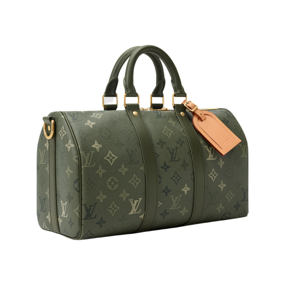 루이비통 키폴 반둘리에 35 카키 그린(Louis Vuitton Keepall Bandouliere 35 Kahki Green) - 2