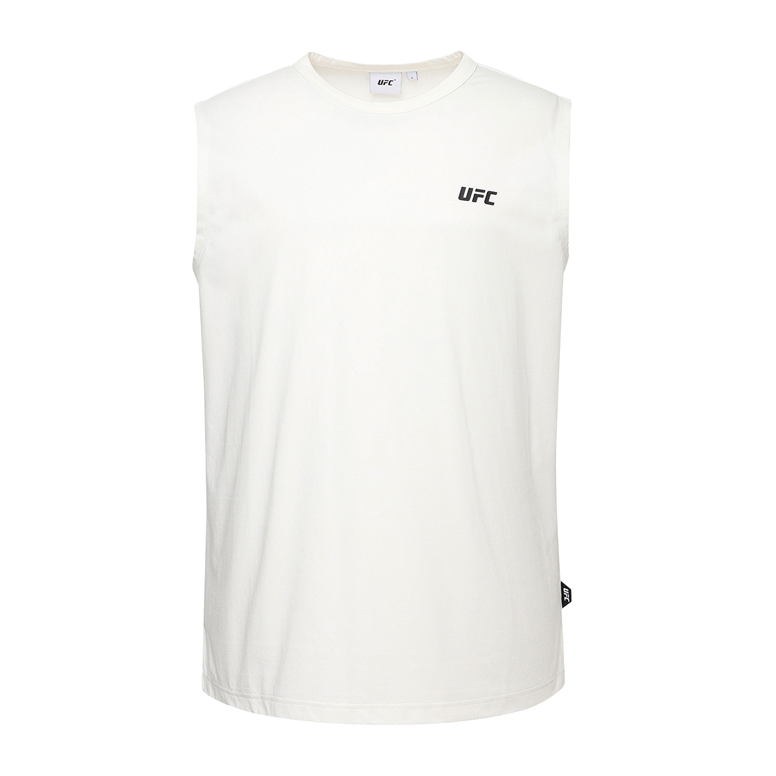 유에프씨 스포츠 에센셜+릴렉스핏 슬리브리스 화이트 U2SLX2103WH(UFC SPORT Essential+ Relaxed Fit Sleeveless White) - 3