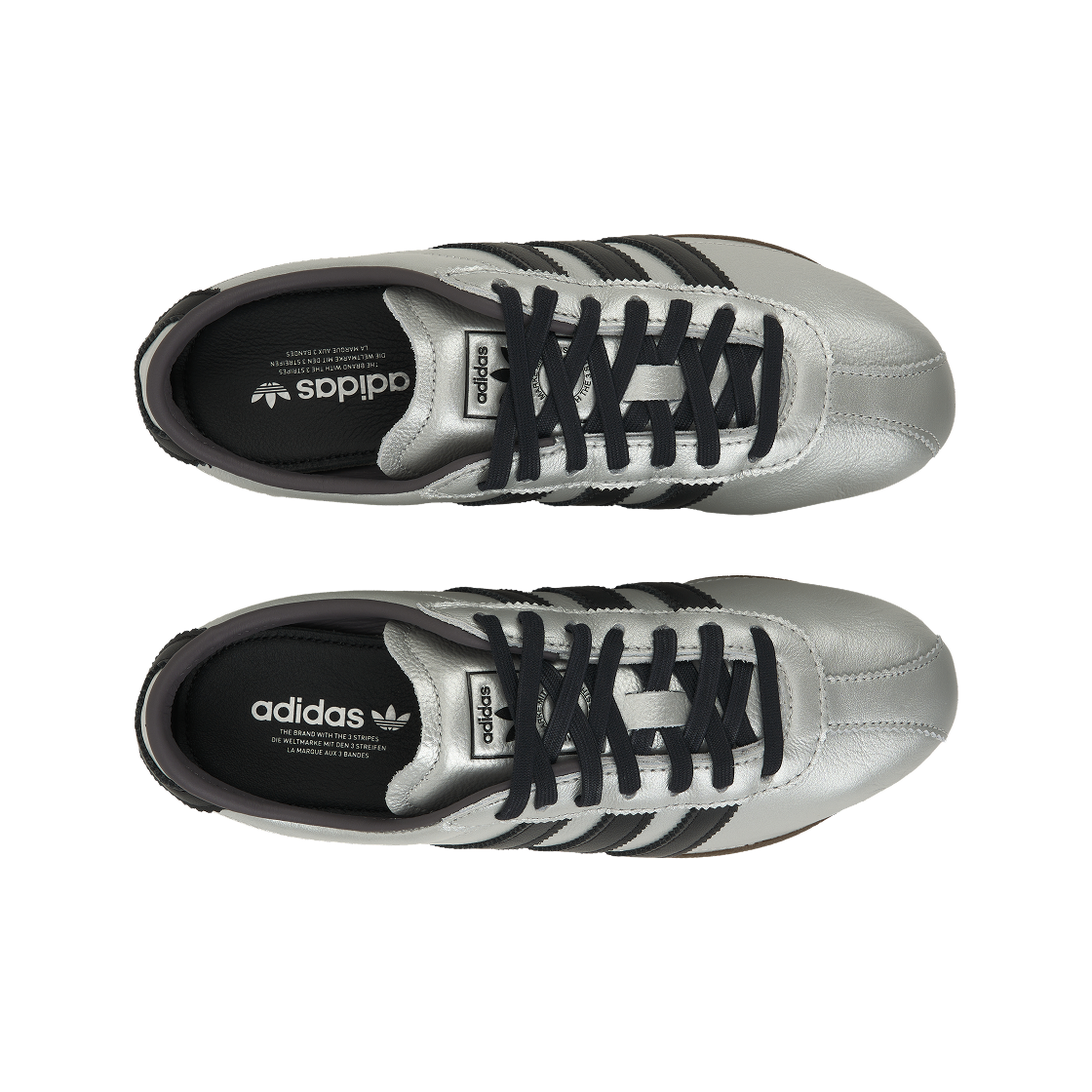 (W) 아디다스 도쿄 실버 메탈릭 코어 블랙((W) Adidas Tokyo Silver Metallic Core Black) - 5