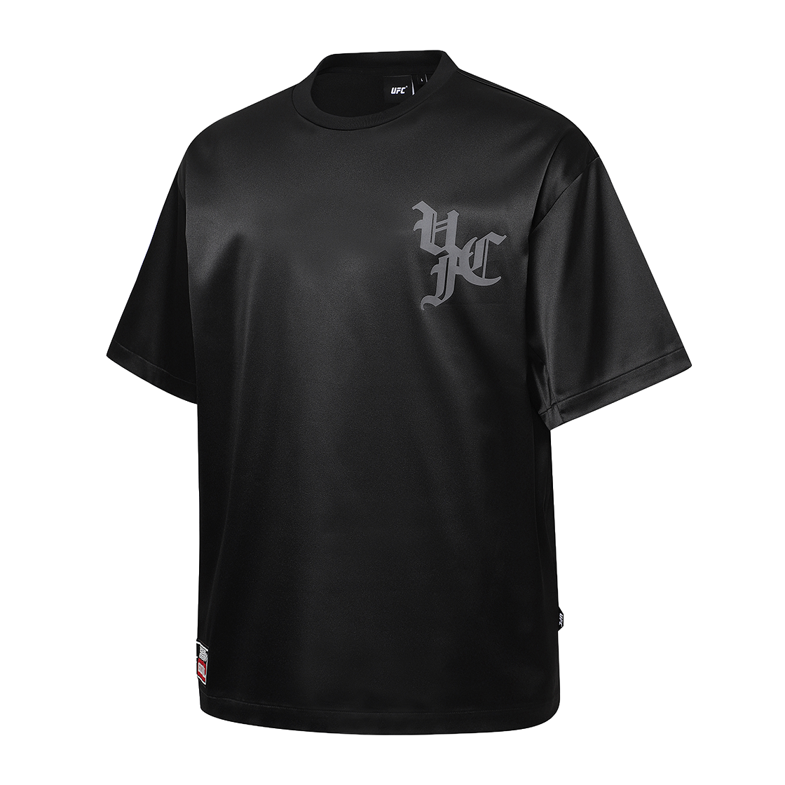 유에프씨 스포츠 퓨리 오버핏 반팔 티셔츠 블랙 U2SSX2116BK(UFC SPORT Fury Oversized Fit Short Sleeve Black) - 2