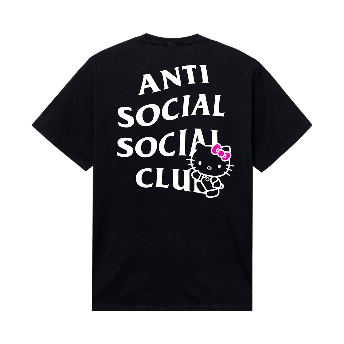 안티 소셜 소셜 클럽 x 헬로 키티 ASHKC 티셔츠 블랙(Anti Social Social Club x Hello Kitty ASHKC T-Shirt Black) - 1