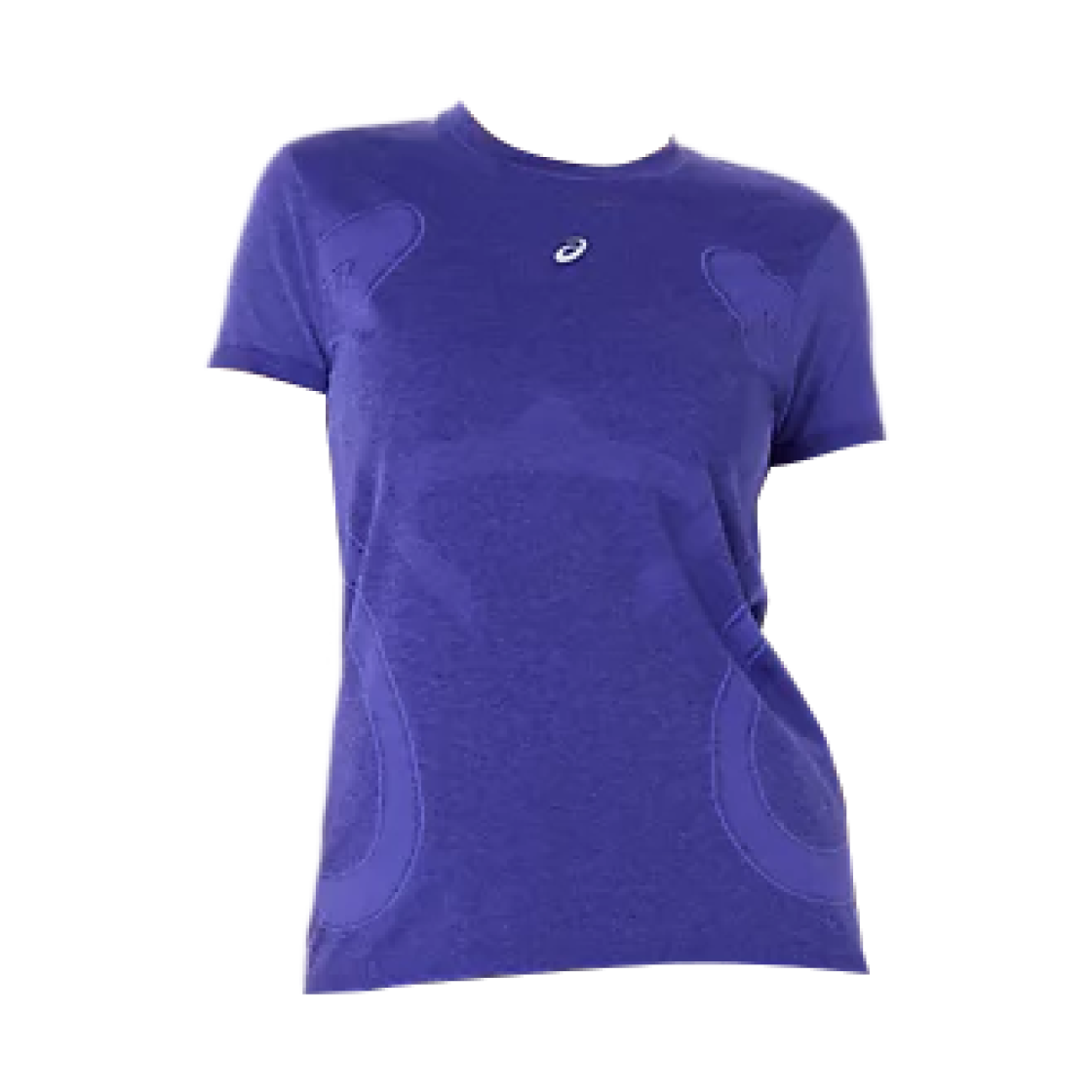 (W) 아식스 로드 러닝 심리스 숏슬리브 티셔츠 코발트 버스트 에그플랜트((W) Asics Road Running Seamless Short Sleeve T-Shirt Cobalt Burst Eggplant)