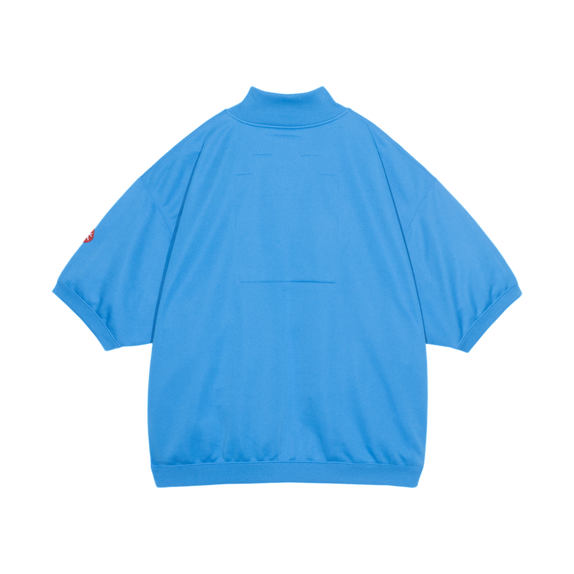 카브엠트 PE 저지 숏슬리브 하프 집 블루 - 26SS(Cav Empt PE Jersey Short Sleeve Half Zip Blue - 26SS) - 2