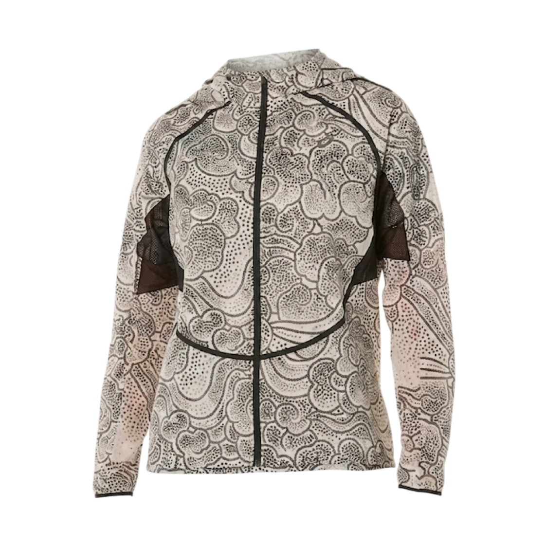 (W) 아식스 리미티드 메타런 윈드브레이커 자켓 크림((W) Asics Limited Metarun Windbreaker Jacket Cream) - 1