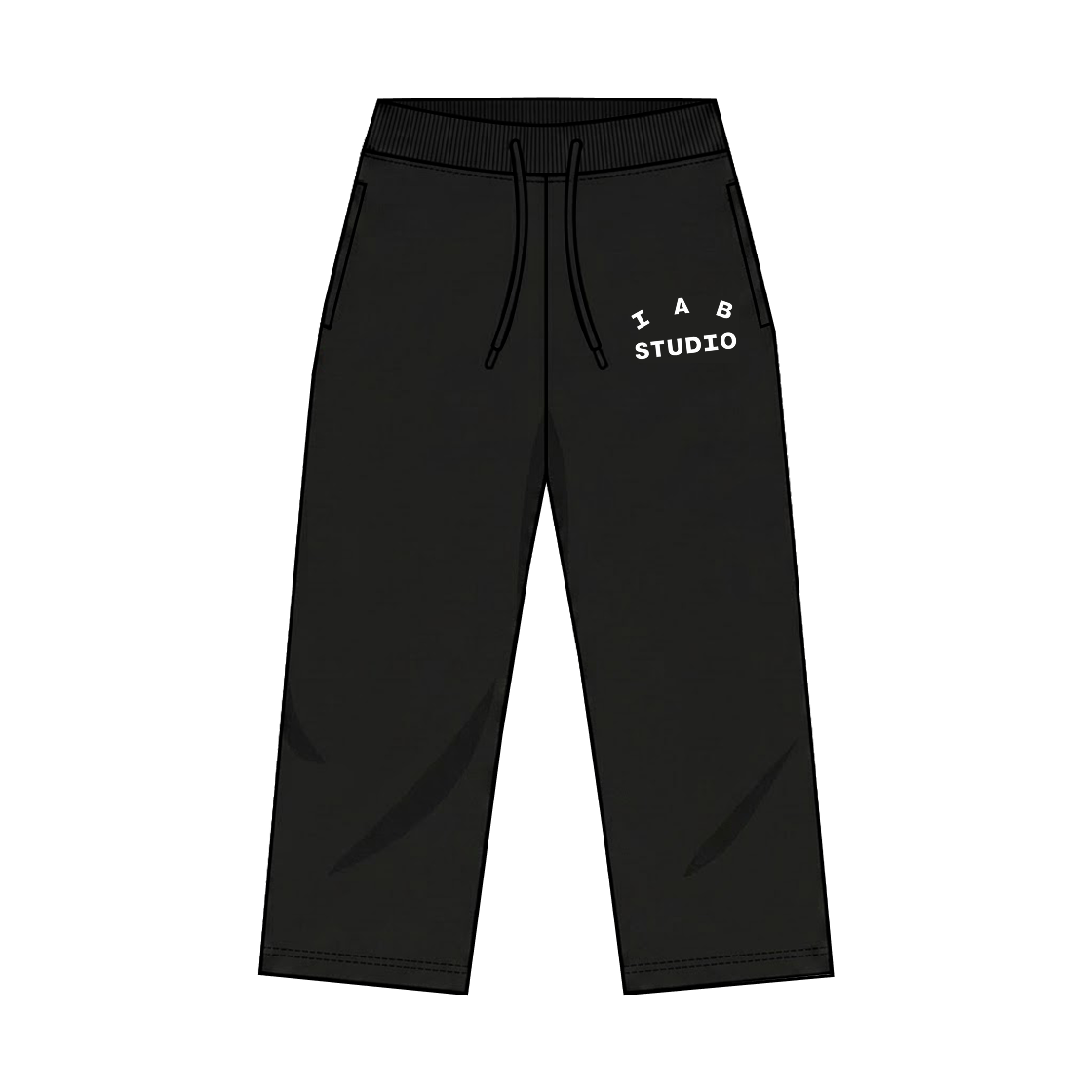 아이앱 스튜디오 아이앱 스웨트팬츠 블랙(IAB Studio IAB Sweatpants Black)