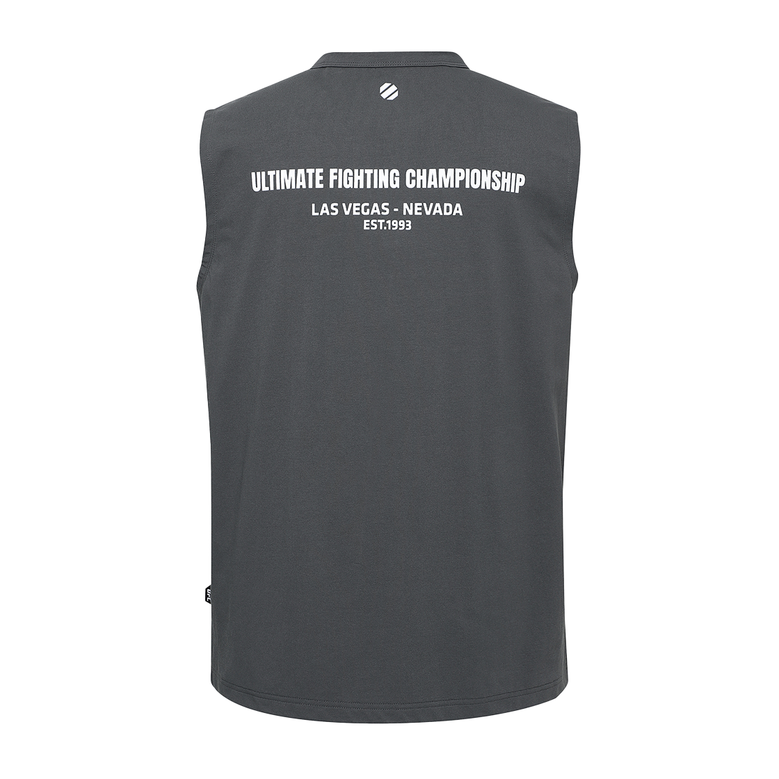U2SLX2103CH UFC SPORT Essential+ Relaxed Fit Sleeveless Charcoal