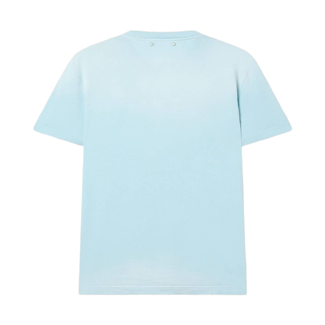 골든구스 그래픽 프린트 코튼 저지 티셔츠 라이트 블루(Golden Goose Graphic Print Cotton Jersey T-Shirt Light Blue) - 2