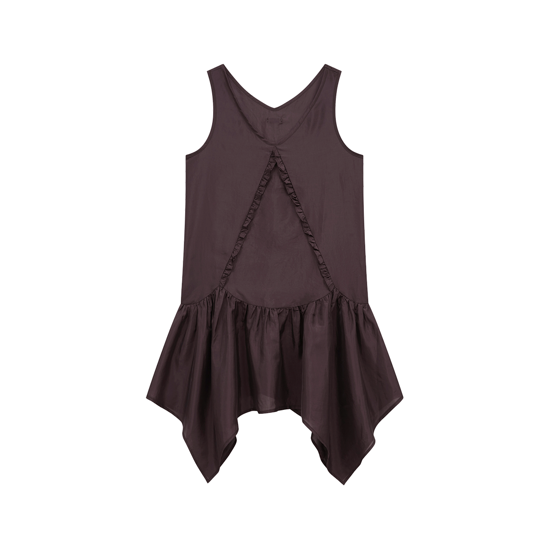 마가린핑거스 쉬어 레이어드 원피스 퍼플(Margarin Fingers Sheer Layered One Piece Purple)