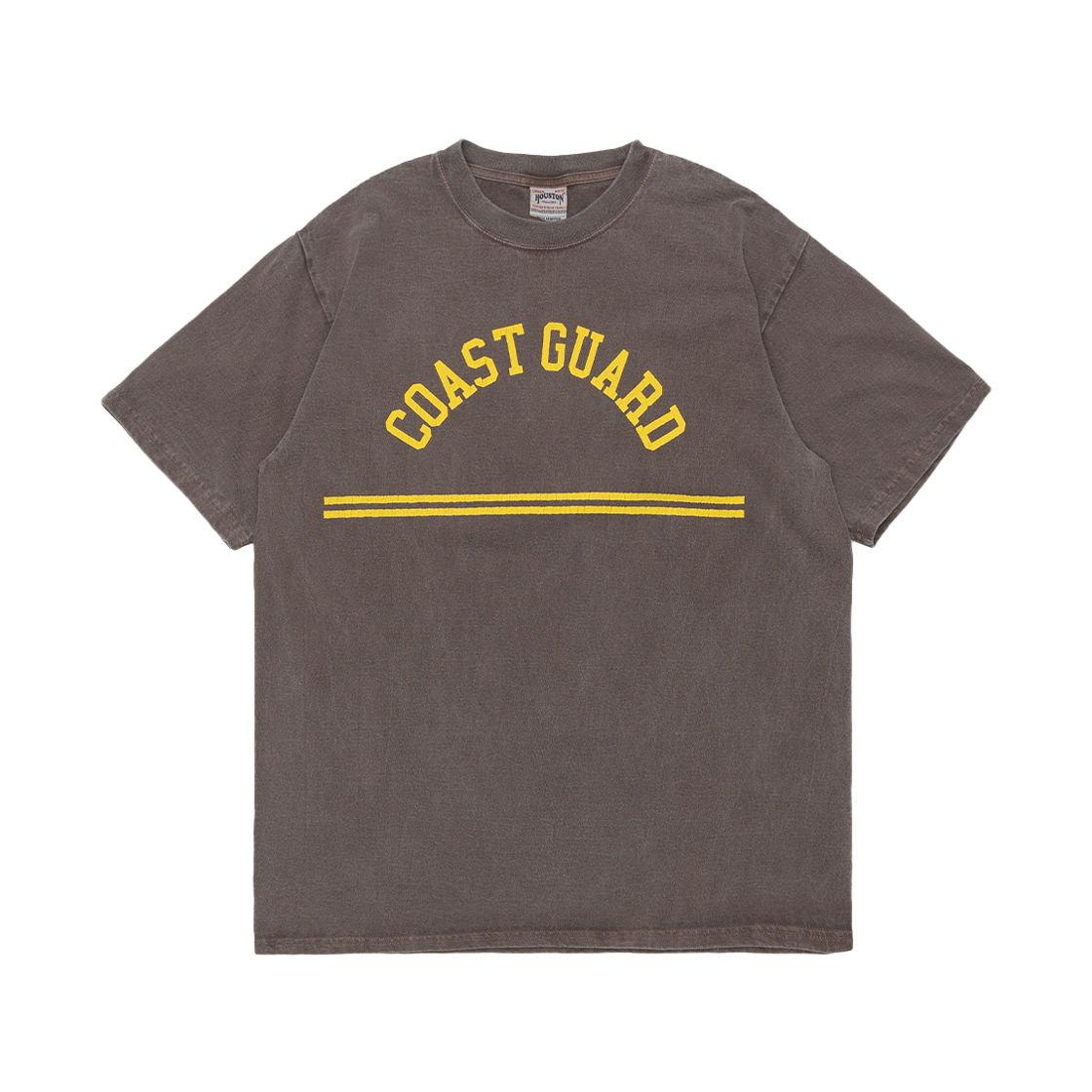 휴스턴 재팬 피그먼트 프린트 티 코스트 가드 브라운 22424(Houston Japan Pigment Print Tee Coast Guard Brown 22424)