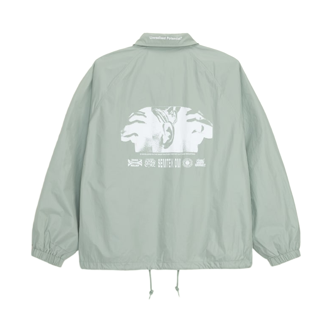 반스 x 에드 데이비스 코치 자켓 그레이 올리브(Vans x Ed Davis Coach Jacket Gray Olive) - 2