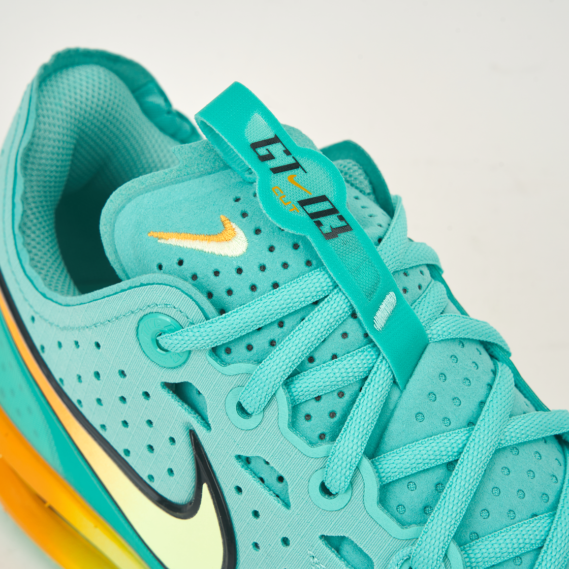 나이키 에어 줌 G.T. 컷 3 EP 블리치드 터콰이즈 베얼리 볼트(Nike Air Zoom G.T. Cut 3 EP Bleached Turquoise Barely Volt) - 7