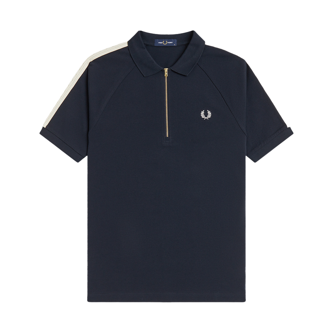 프레드페리 케이블 테잎 폴로 셔츠 네이비(Fred Perry Cable Taped Polo Shirt Navy) - 1