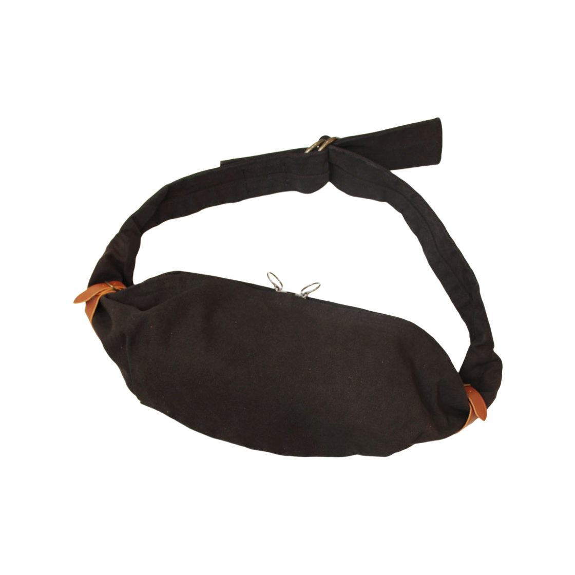 캐피탈 No. 6 캔버스 모어 리틀 스너프킨 백 블랙(Kapital No. 6 Canvas More Little Snufkin Bag Black) - 1