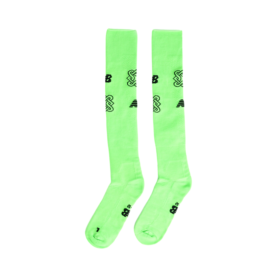 뉴발란스 x 렉 오브 가이던스 풋볼 삭스 네온(New Balance x Lack of Guidance Football Socks Neon)
