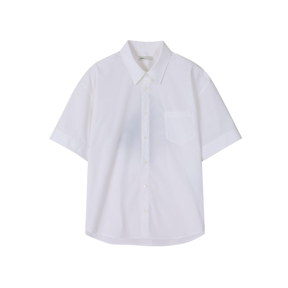 SI1SH153WH SONGZIO HOMME SSAW Original Drawing Half Shirt White