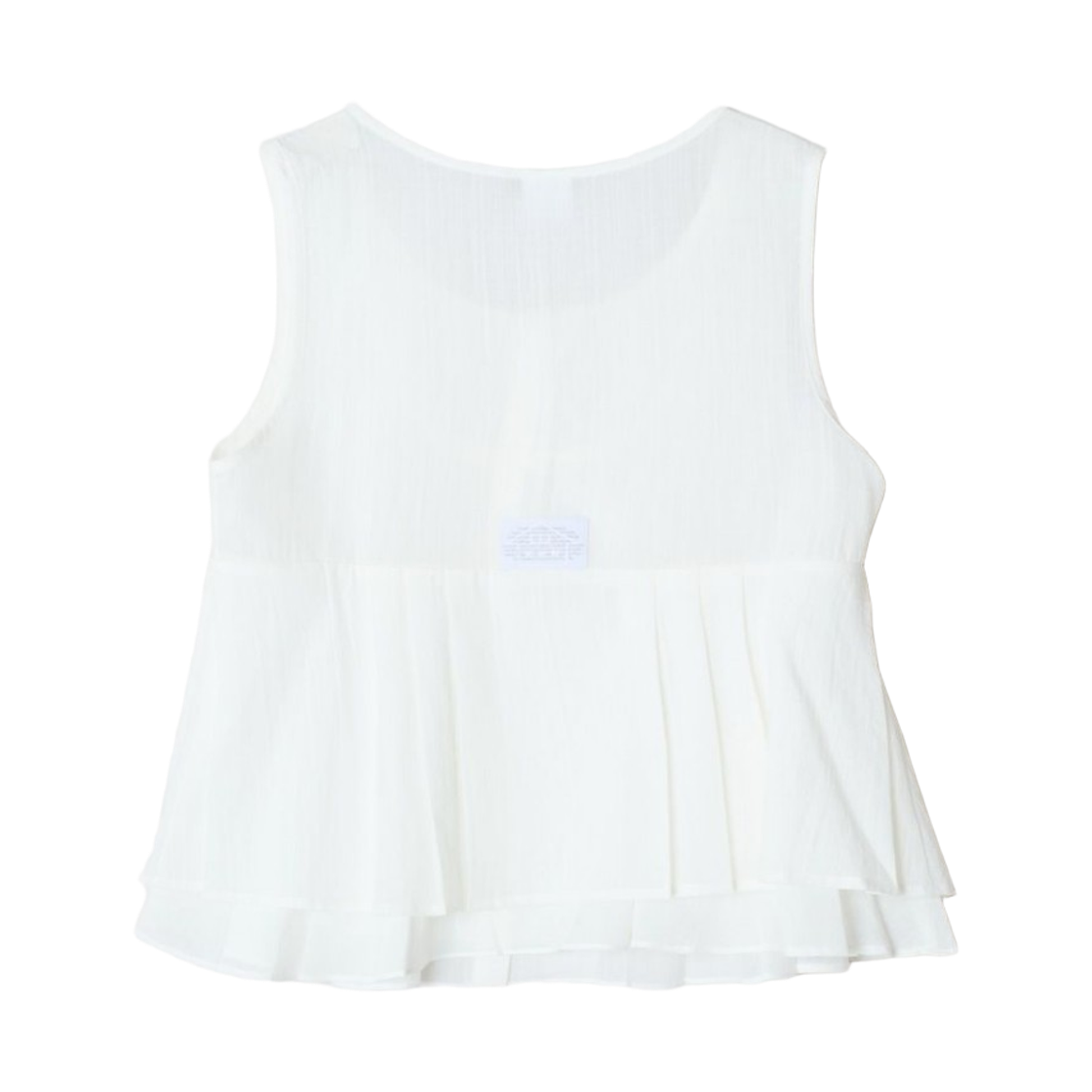 (W) 스파오 x 미세키 서울 슬리브리스 화이트((W) Spao x Miseki seoul Sleeveless White) - 2