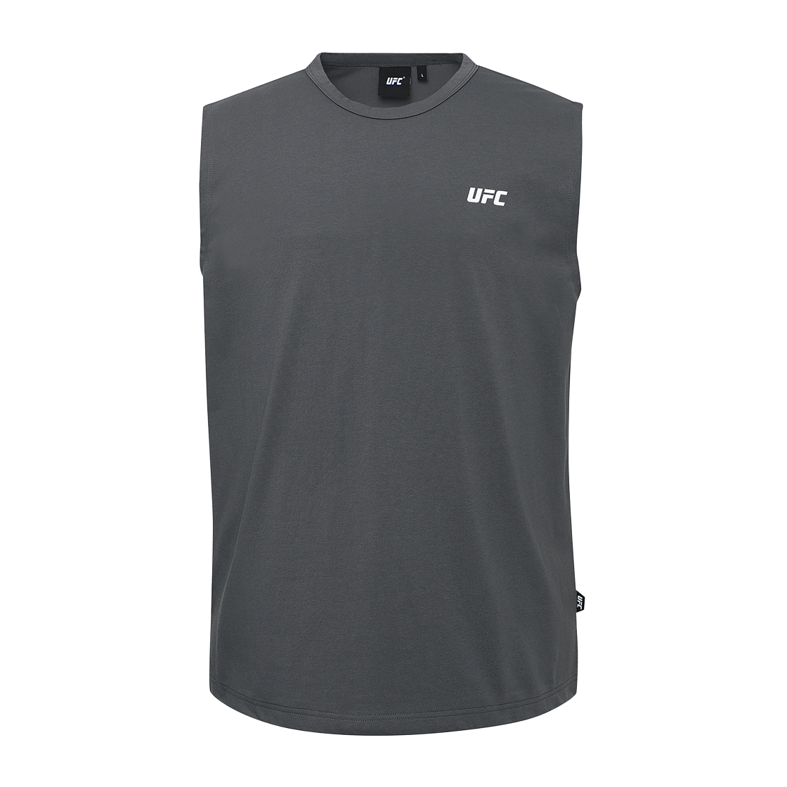 유에프씨 스포츠 에센셜+릴렉스핏 슬리브리스 차콜 U2SLX2103CH(UFC SPORT Essential+ Relaxed Fit Sleeveless Charcoal) - 3