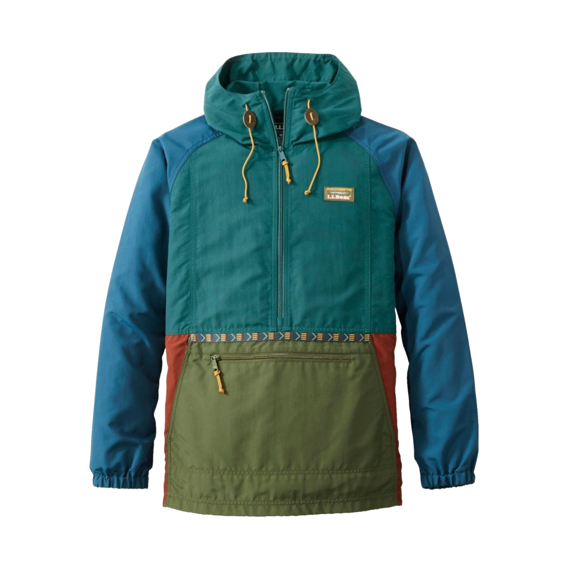 엘엘빈 재팬 핏 마운틴 클래식 아노락 스프러스 투스칸 올리브(L.L.Bean Japan Fit Mountain Classic Anorak Spruce Tuscan Olive)