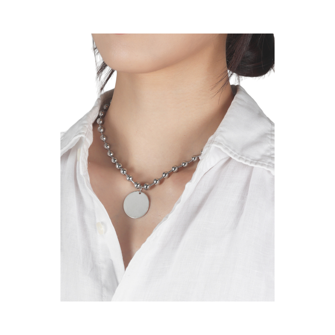 논논 빅 논 넥클리스(Nonenon Big None Necklace) - 4