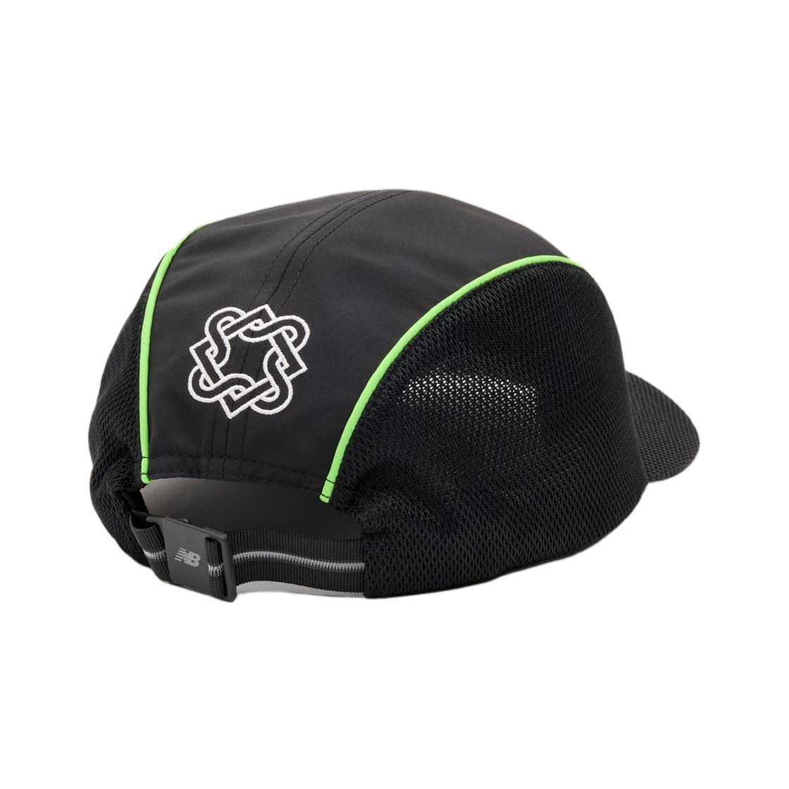 뉴발란스 x 렉 오브 가이던스 패널 캡 블랙(New Balance x Lack of Guidance Panel Cap Black) - 2