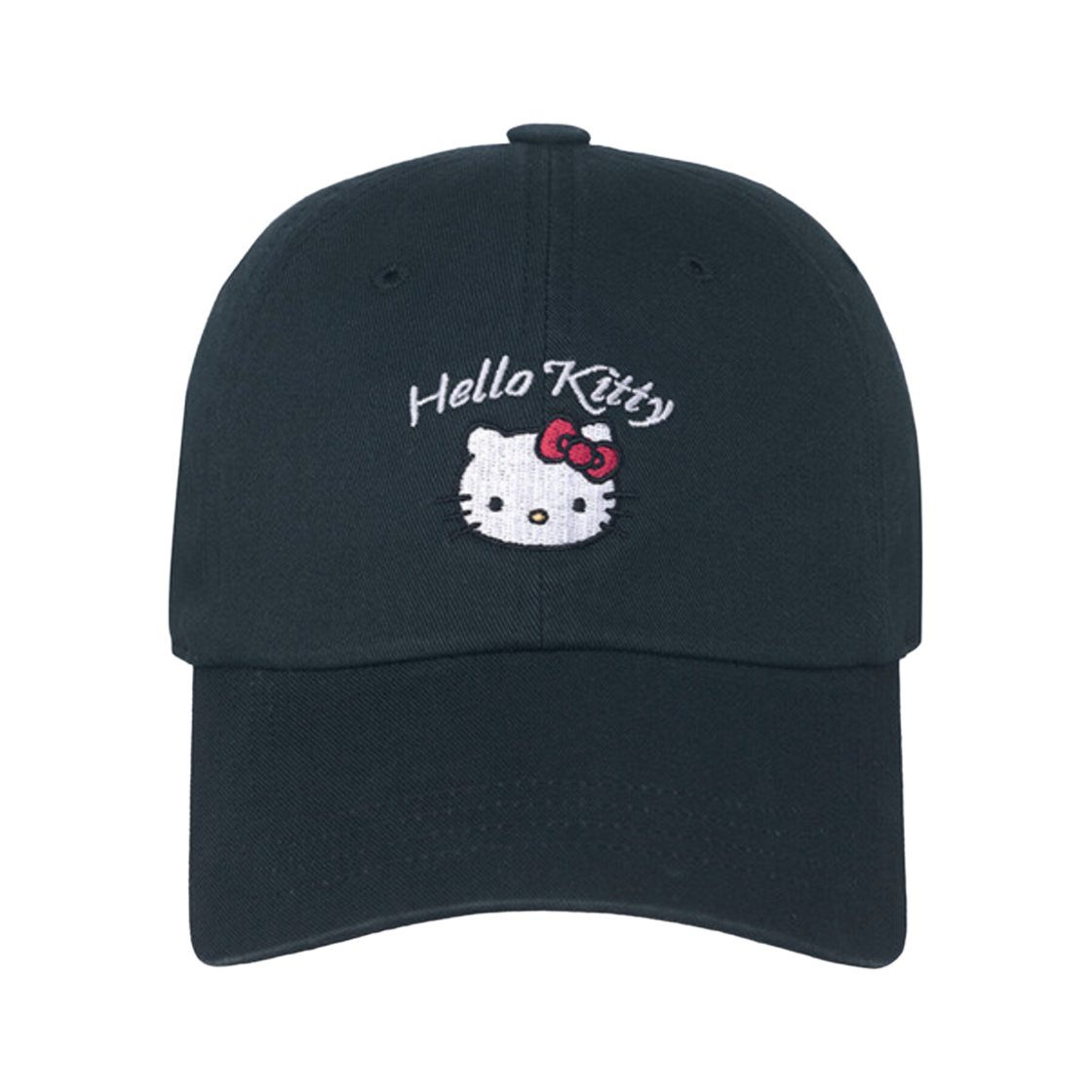 레이브 x 헬로 키티 자수 캡 네이비(Raive x Hello Kitty Embroidery Cap Navy)