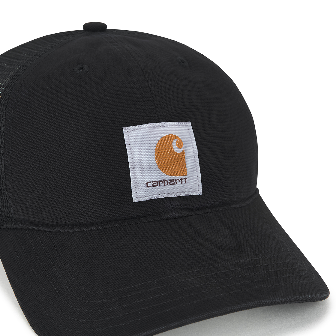 칼하트 캔버스 메쉬백 캡 블랙(Carhartt Canvas Mesh-Back Cap Black) - 4
