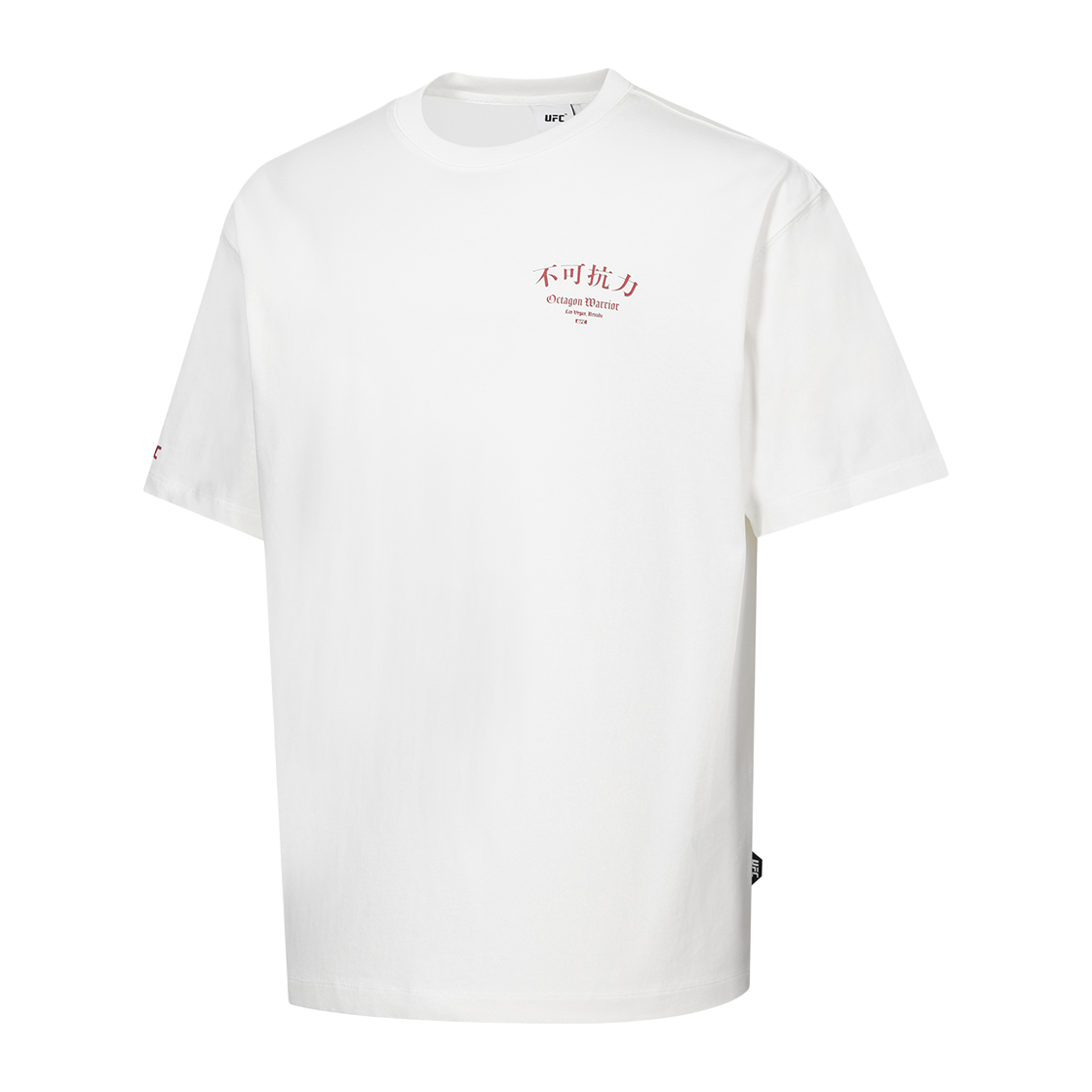 유에프씨 스포츠 불가항력 2.0 릴렉스핏 반팔 티셔츠 화이트 U2SSX2304WH(UFC SPORT Undeniable Force 2.0 Relaxed Fit Short Sleeve White) - 2