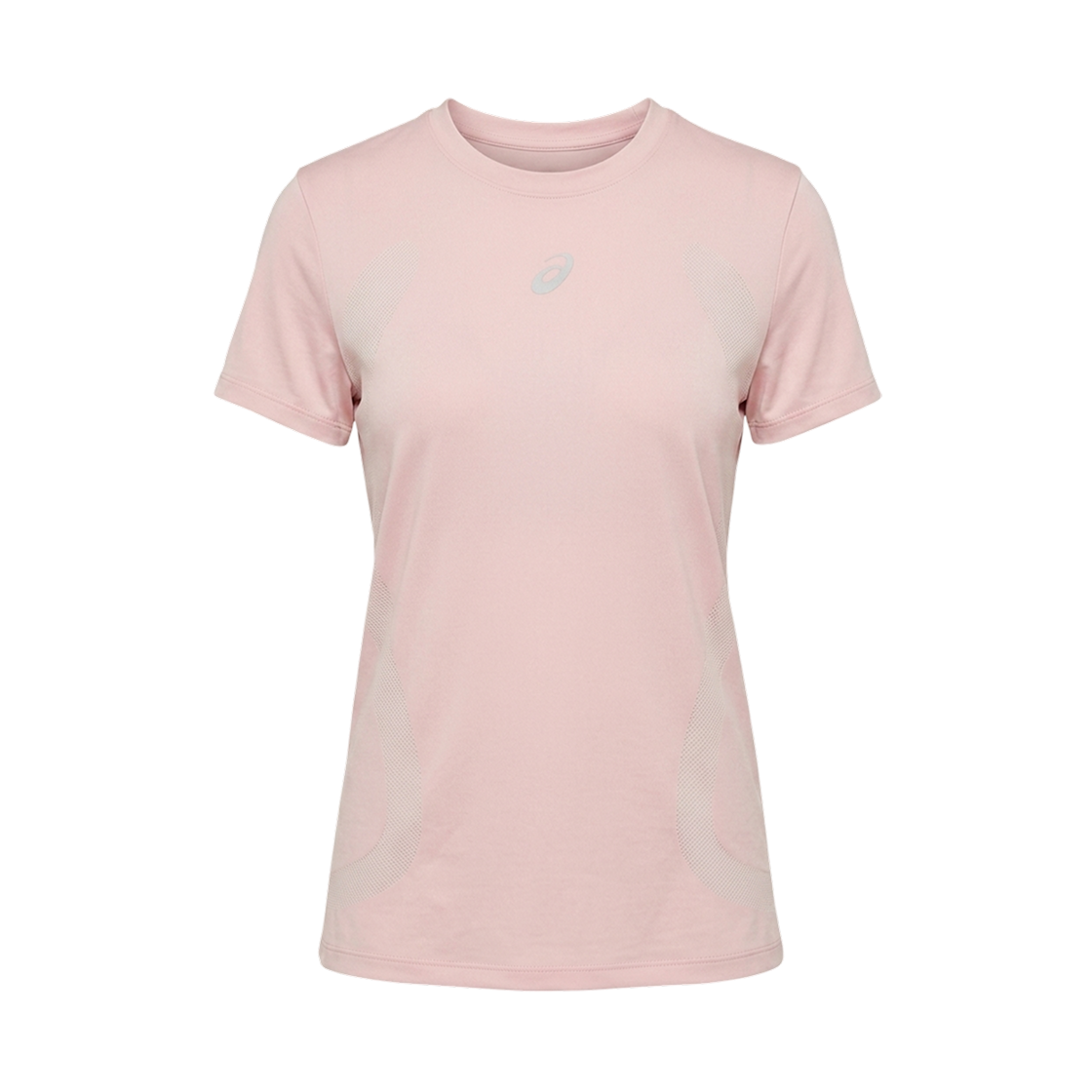 (W) 아식스 로드 러닝 심리스 숏슬리브 티셔츠 모가나이트 크리스탈 핑크((W) Asics Road Running Seamless Short Sleeve T-Shirt Morganite Crystal Pink) - 1