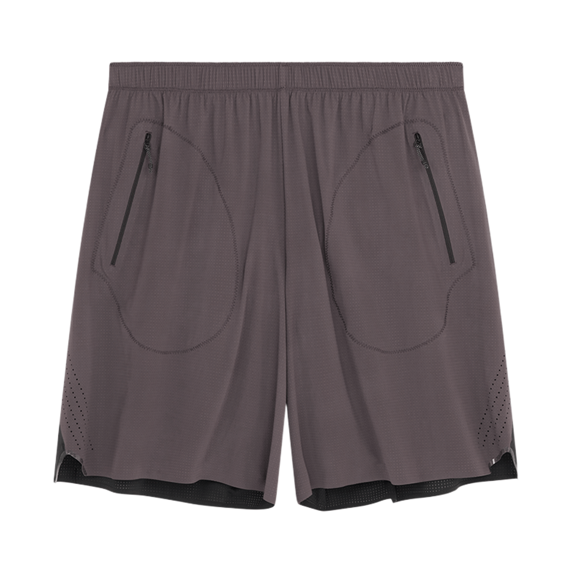 소어 러닝 롱 썸머 쇼츠 그레이 블랙(Soar Running Long Summer Shorts Grey Black)