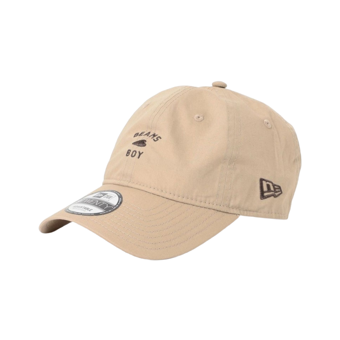 (W) 빔즈 보이 x 뉴에라 로고 920 캡 베이지((W) Beams Boy x New Era Logo 920 Cap Beige)