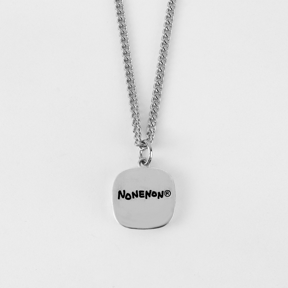 논논 체스 넥클리스 블랙(Nonenon Chex Necklace Black) - 2