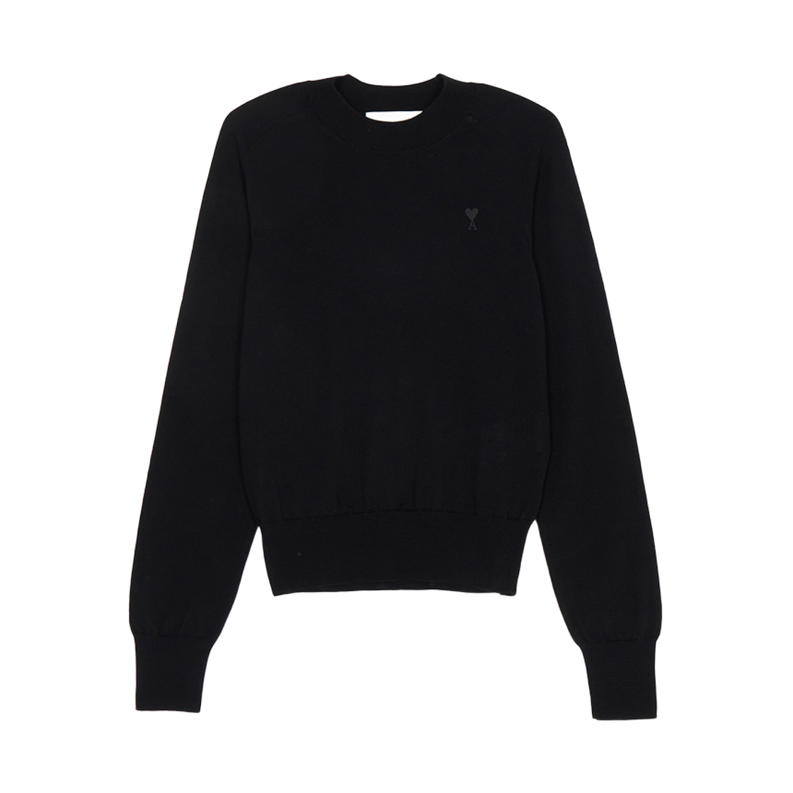 FKS867-KN0039-0180 (W) AMI de Coeur Sweater Black