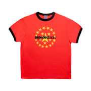 Frank Ocean Radio Star Ringer T-Shirt Red