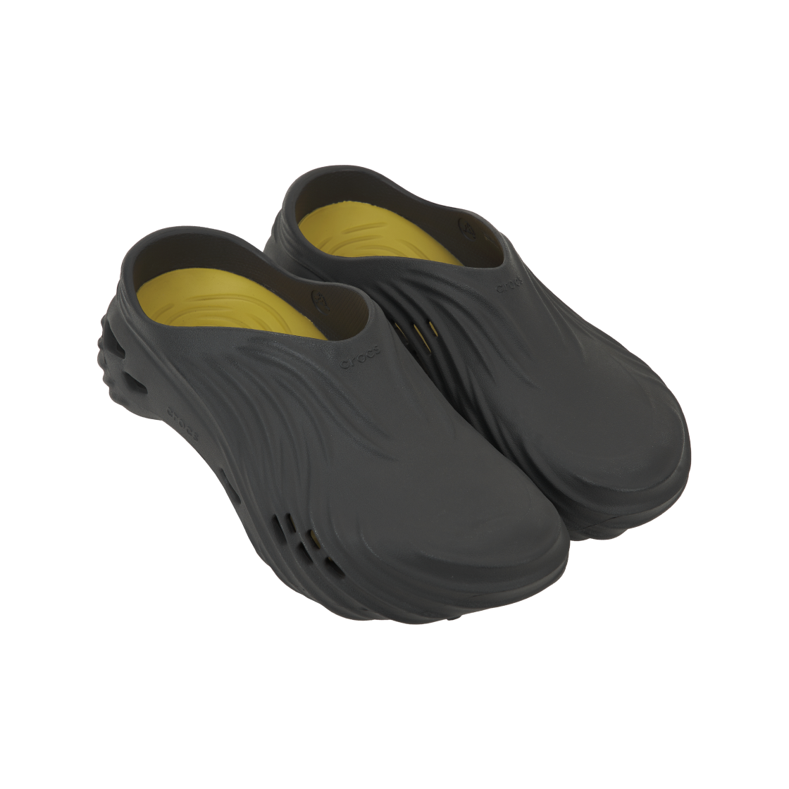크록스 에코 웨이브 클로그 블랙 샌드(Crocs Echo Wave Clog Black Sand) - 4