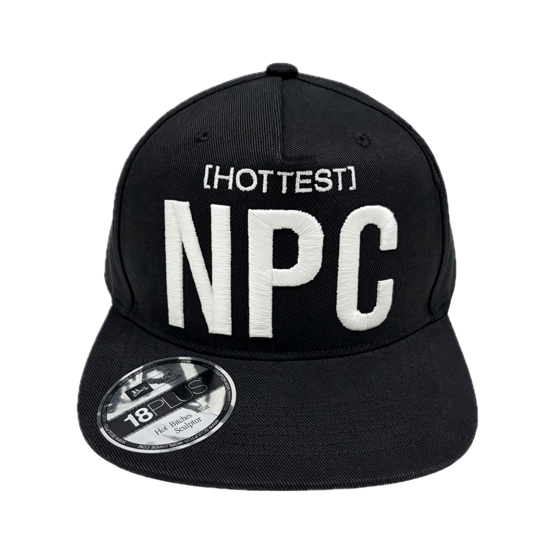 스컬프터 NPC 스냅백 캡 블랙(Sculptor NPC Snapback Cap Black)