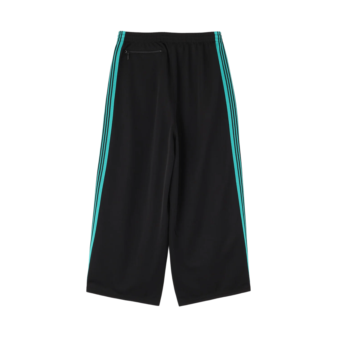 니들스 x B'2nd H.D. 트랙 팬츠 폴리 스무스 블랙(Needles x B'2nd H.D. Track Pants Poly Smooth Black) - 2